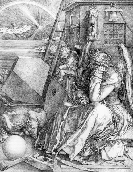 Albrecht Dürer, Melencolia I, 1514 Albrecht Dürer, Melencolia I, 1514